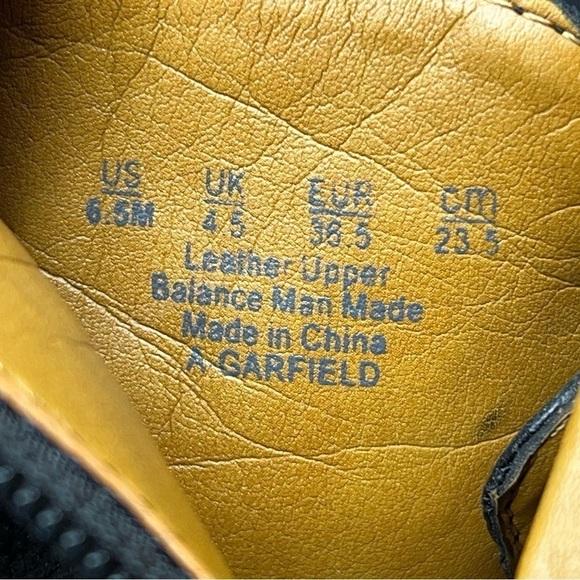 Franco Sarto Heeled Moto Boots Ankle Booties Black Leather Boho Western Fall - Picture 15 of 15